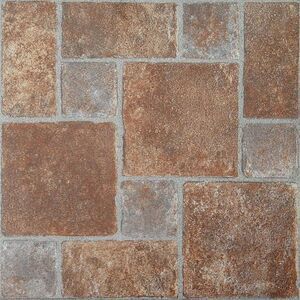 Mosaico Clasico Brick Pavers 12x12 Self Adhesive Vinyl Floor Tile - 20 Tiles/20